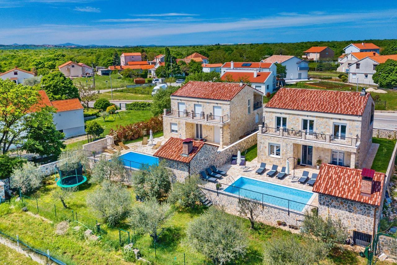 Luxury Stone Villa With Pool - Brisevo Exterior photo